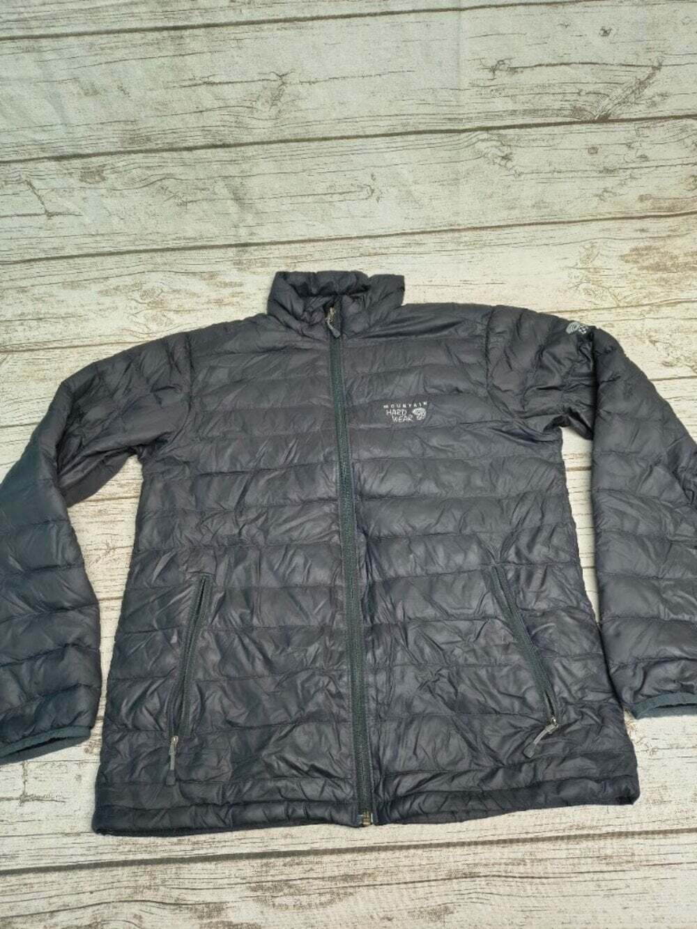 Mountain Hardwear Black Quilted Insulated Down Puffer Jacket Men Medium